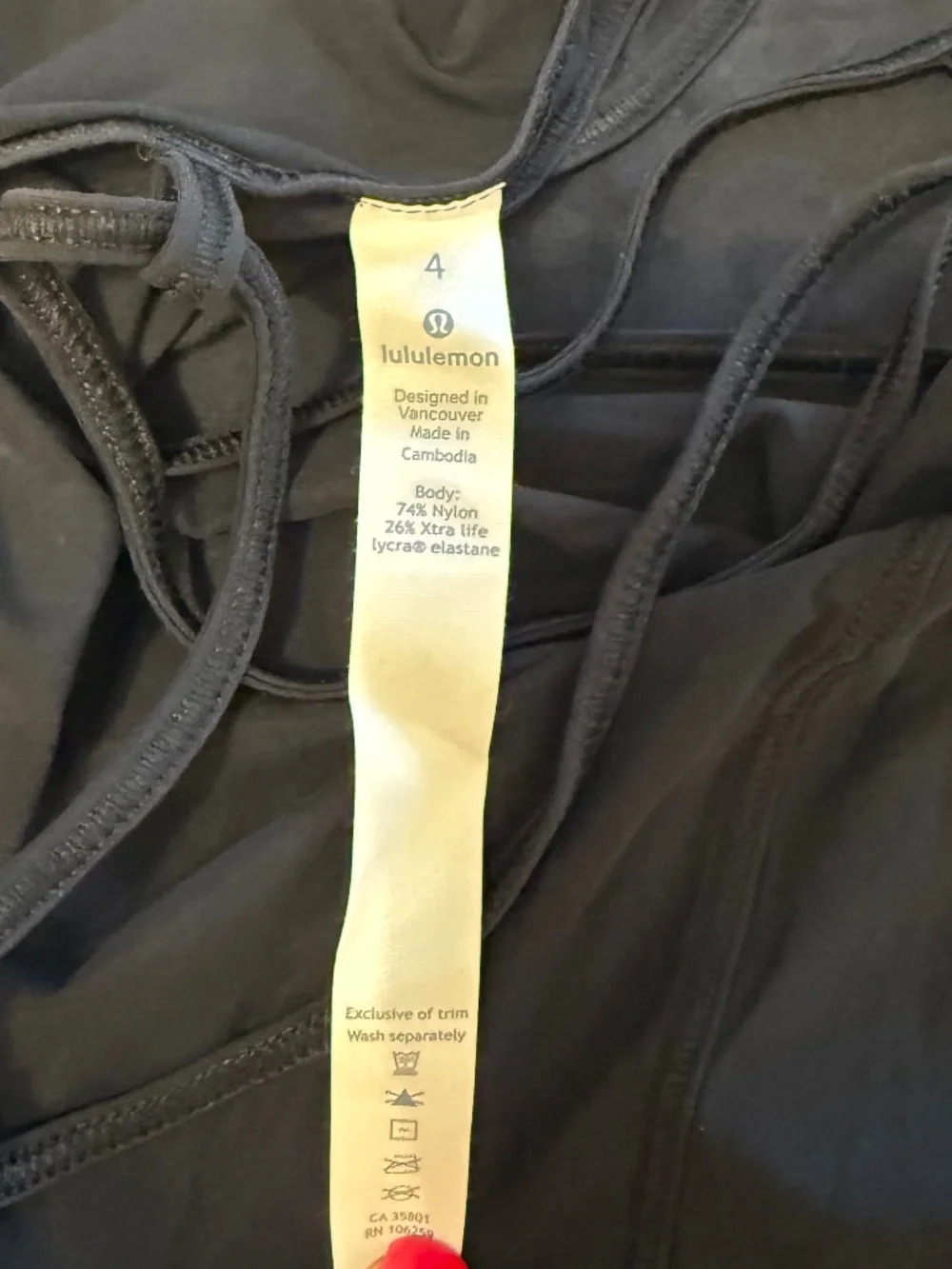 Brand New Lululemon Black 